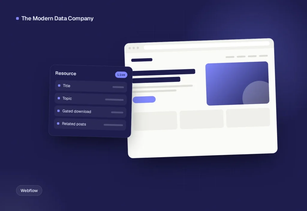 The Modern Data Company case study cover
