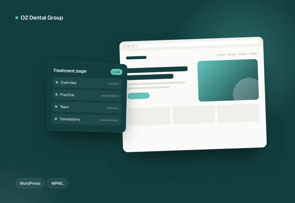 O2 Dental Group case study cover